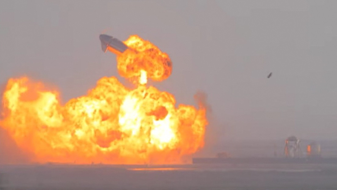 VIDEO: La nave Starship de SpaceX explota justo después de aterrizar