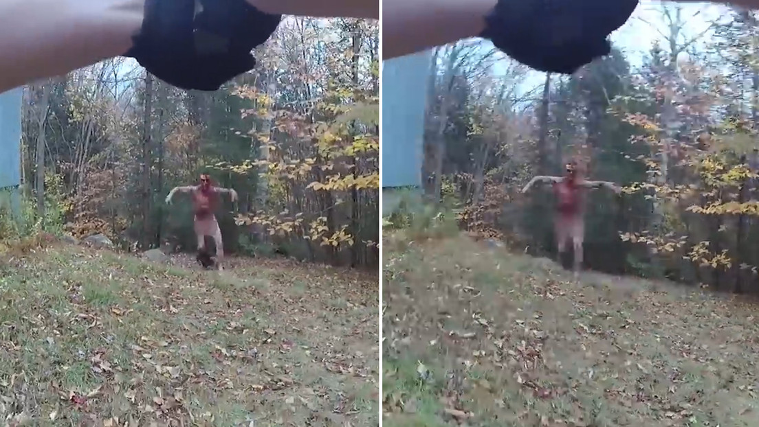 VIDEO: Una cámara corporal recoge el instante en que un policía dispara a un hombre desnudo y ensangrentado en EE.UU.