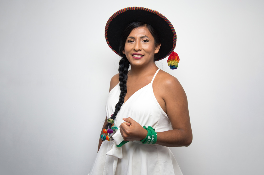 Gahela Cari, primera mujer trans indígena que busca llegar al Congreso de Perú
