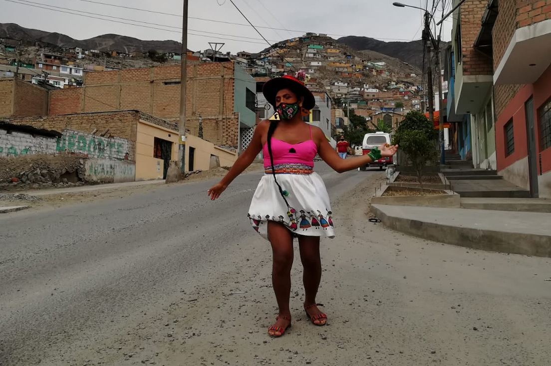 Gahela Cari, primera mujer trans indígena que busca llegar al Congreso de Perú
