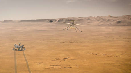 La NASA muestra el despliegue de su helicóptero Ingenuity en Marte, antes de su primer vuelo (IMÁGENES)