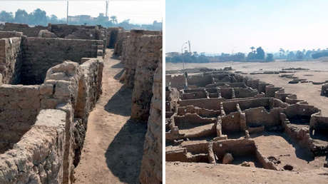 Hallan en Egipto una 'ciudad dorada perdida' de 3.000 años, en lo que sería el segundo descubrimiento más importante después de la tumba de Tutankamón