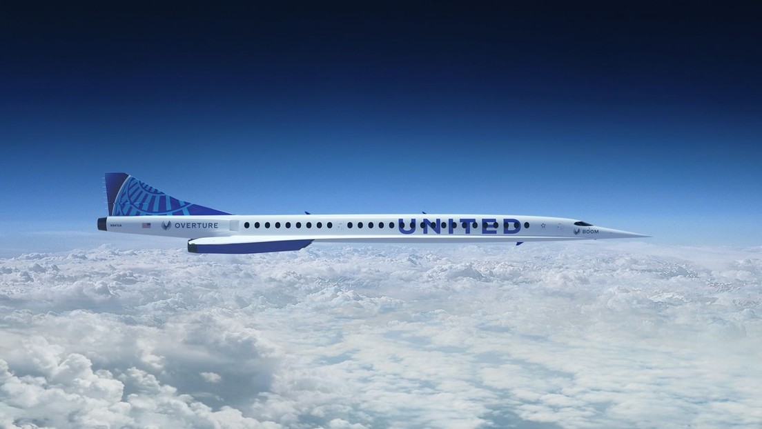 United Airlines orders supersonic planes capable of flying from New York to London in just 3.5 hours (video, photos)