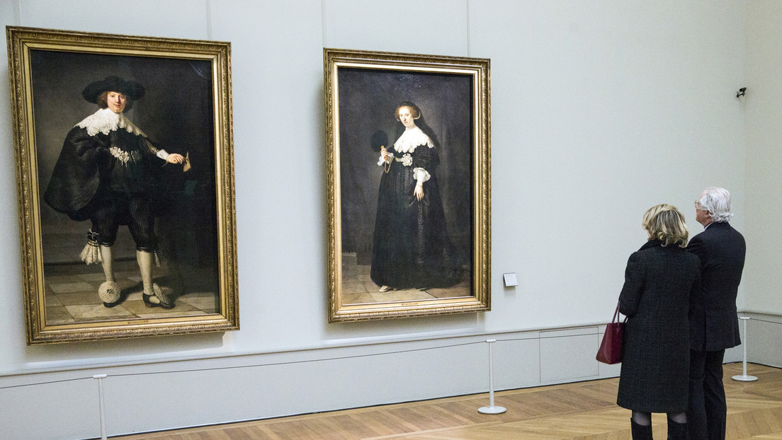 Una familia descubre una pintura perdida de Rembrandt después de que se cayera de la pared