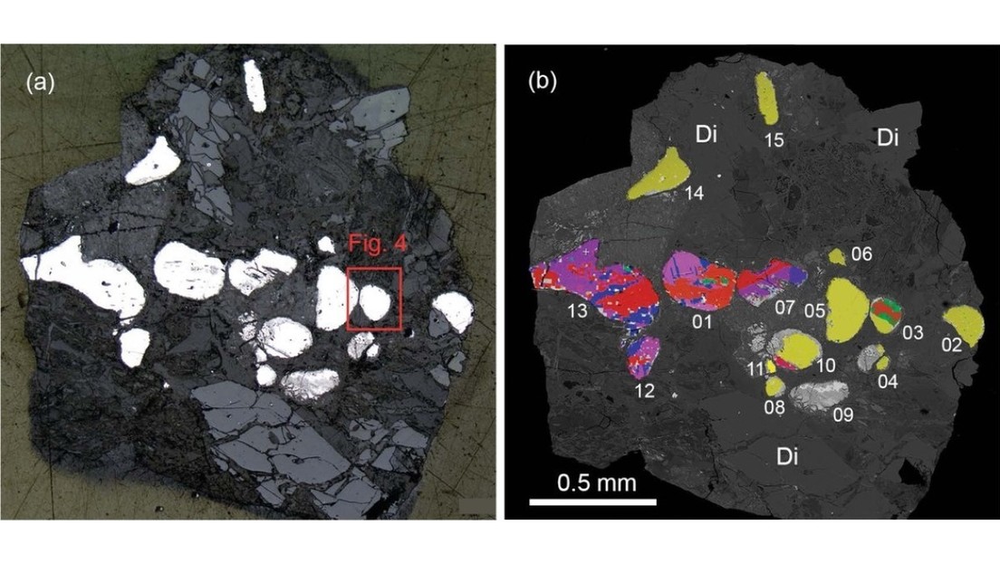 Descubren entre rocas del mar Muerto un mineral solo visto antes en meteoritos