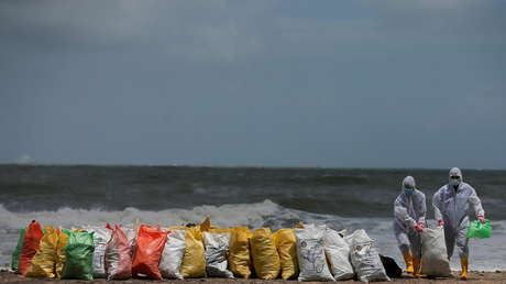 El buque portacontenedores incendiado en Sri Lanka causó "daños significativos al planeta", asegura la ONU