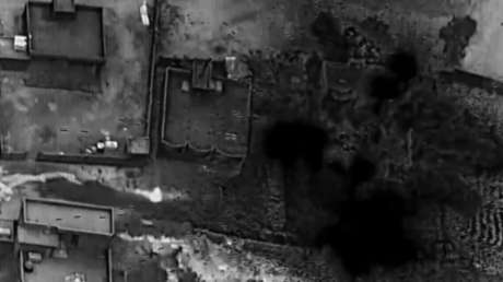 EE.UU. publica imágenes de sus ataques aéreos contra "milicias sirias respaldadas por Irán"
