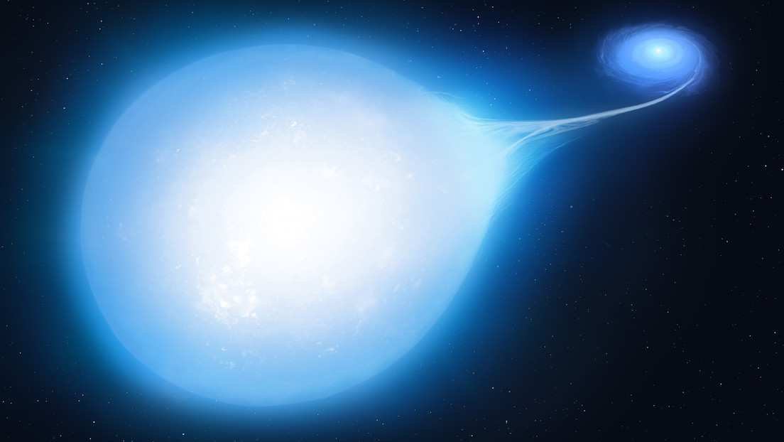 They discover an unusual star that transforms into a teardrop shape and is predestined to collapse into a supernova