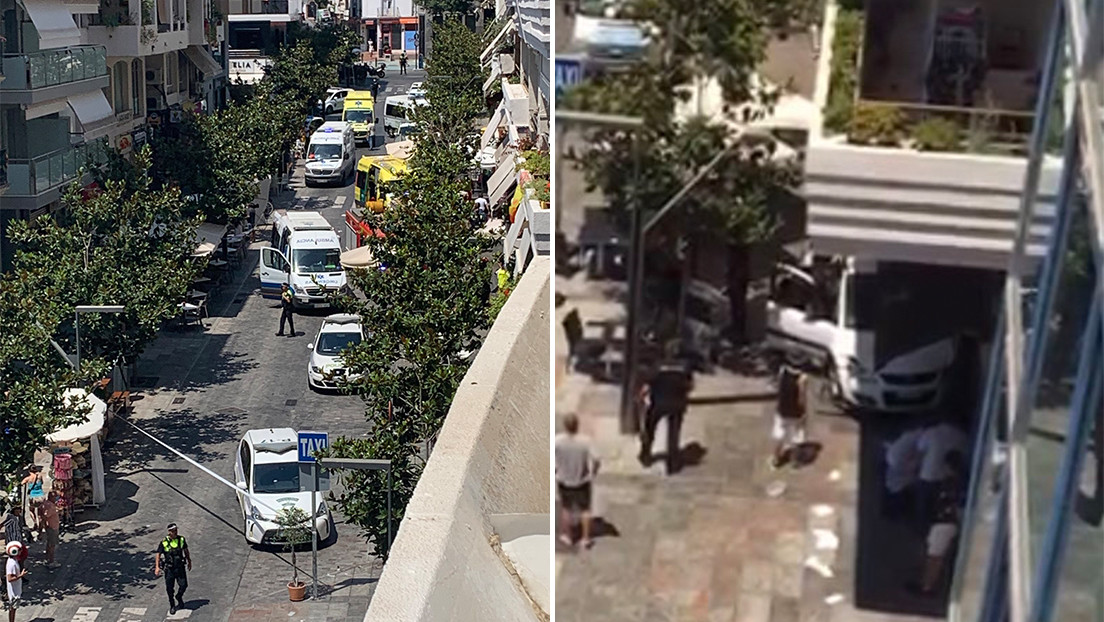 España: Al menos 9 heridos tras impactar un coche contra una zona de terrazas en Marbella