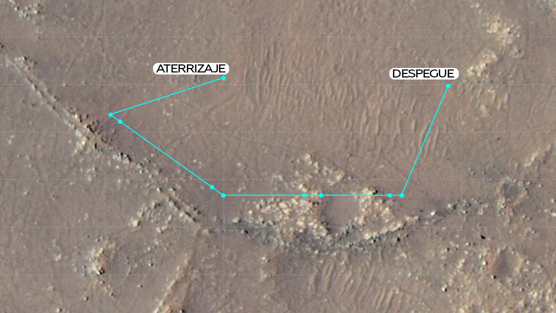 NASA's Ingenuity Mini helicopter completes 10th highest flight over Mars