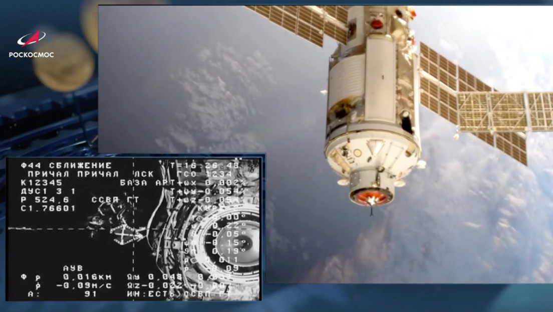 Un módulo espacial ruso se acopla a la ISS por primera vez en 11 años Un módulo espacial ruso se acopla a la ISS por primera vez en 11 años
