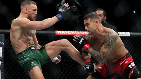 VIDEO: El entrenador de McGregor indica el momento preciso en que el luchador se fracturó la pierna en su combate con Poirier