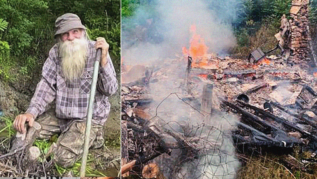 Un incendio destruye la cabaña en la que un ermitaño de 81 años vivió casi 30 años (y de la que querían desalojarlo)