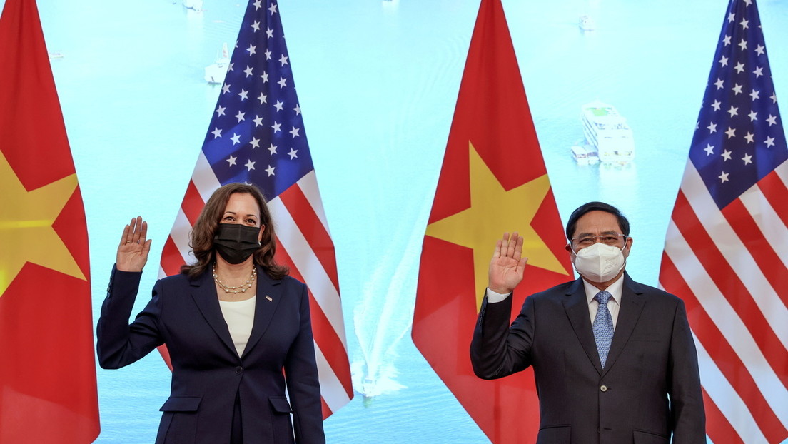 Kamala Harris ataca a China por segunda vez en dos días, instando a presionar ante los reclamos marítimos de Pekín en el Indo-Pacífico