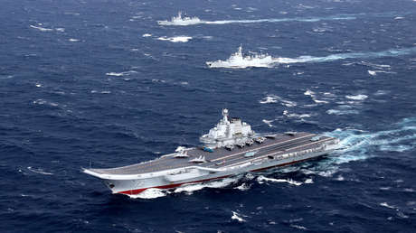 China realiza ejercicios navales con munición real en vísperas de las maniobras de EE.UU. y sus aliados en el Pacífico Occidental