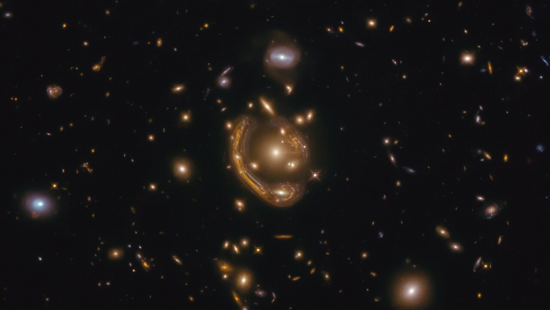 Scientists have identified one of the largest and most complete Einstein rings ever