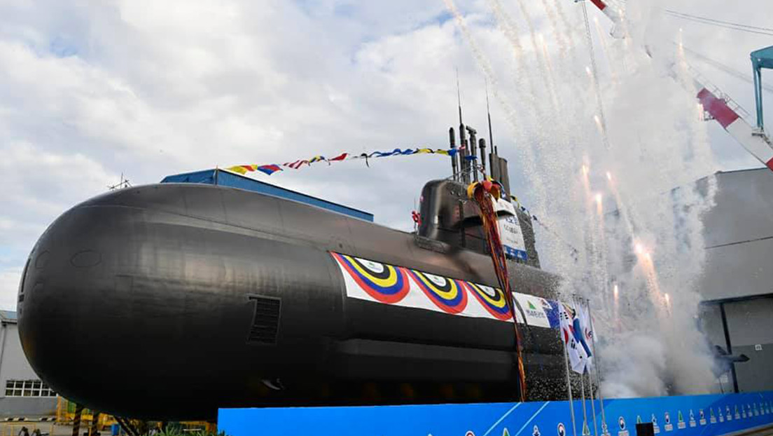 South Korea launches submarine carrying its third ballistic missile