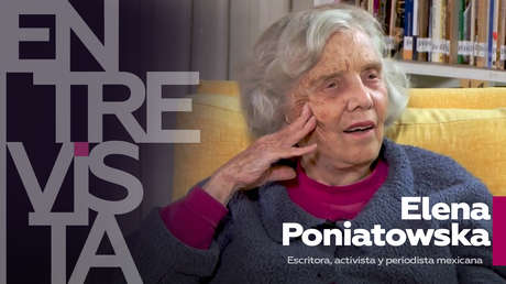 Elena Poniatowska, escritora, activista y periodista mexicana: "La inteligencia no tiene sexo: no es ni femenina ni masculina"