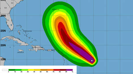Sam se convierte en un "feroz" huracÃ¡n de categorÃ­a 4 en su camino hacia el Caribe