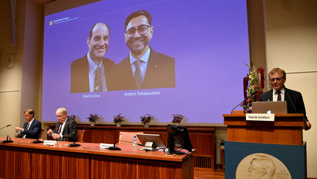 David Julius y Ardem Patapoutian ganan el Premio Nobel de Medicina "por sus descubrimientos de los receptores de la temperatura y el tacto"