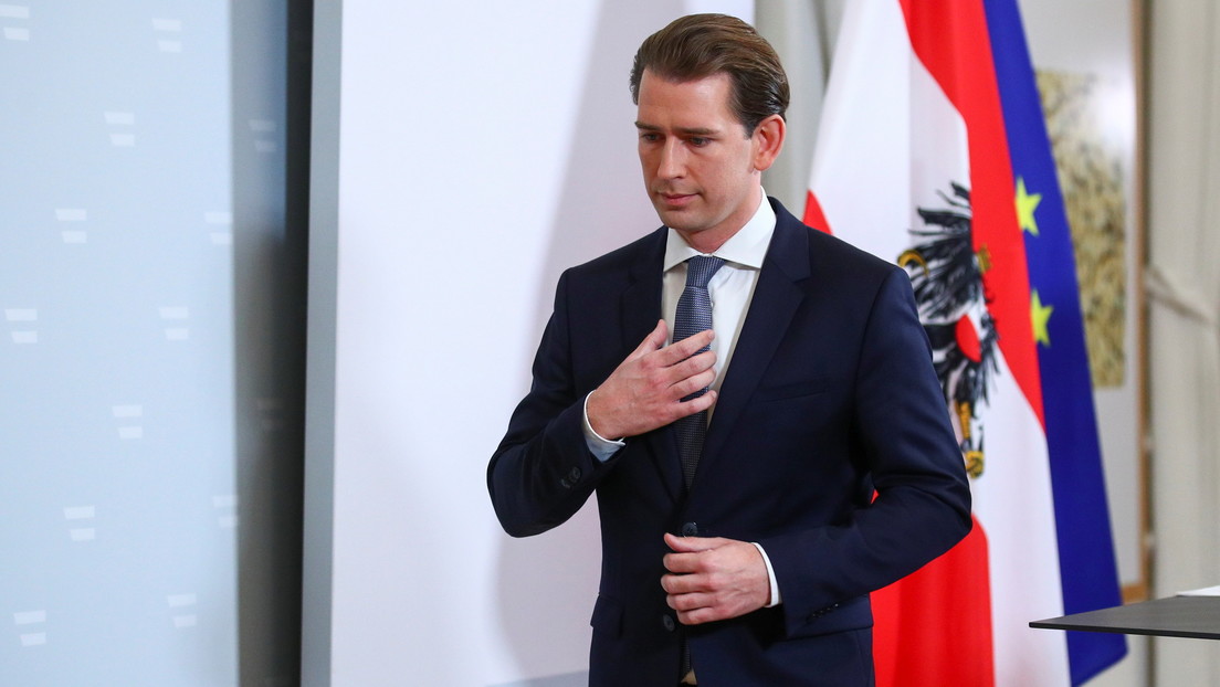 El canciller de Austria, Sebastian Kurz, anuncia su dimisión