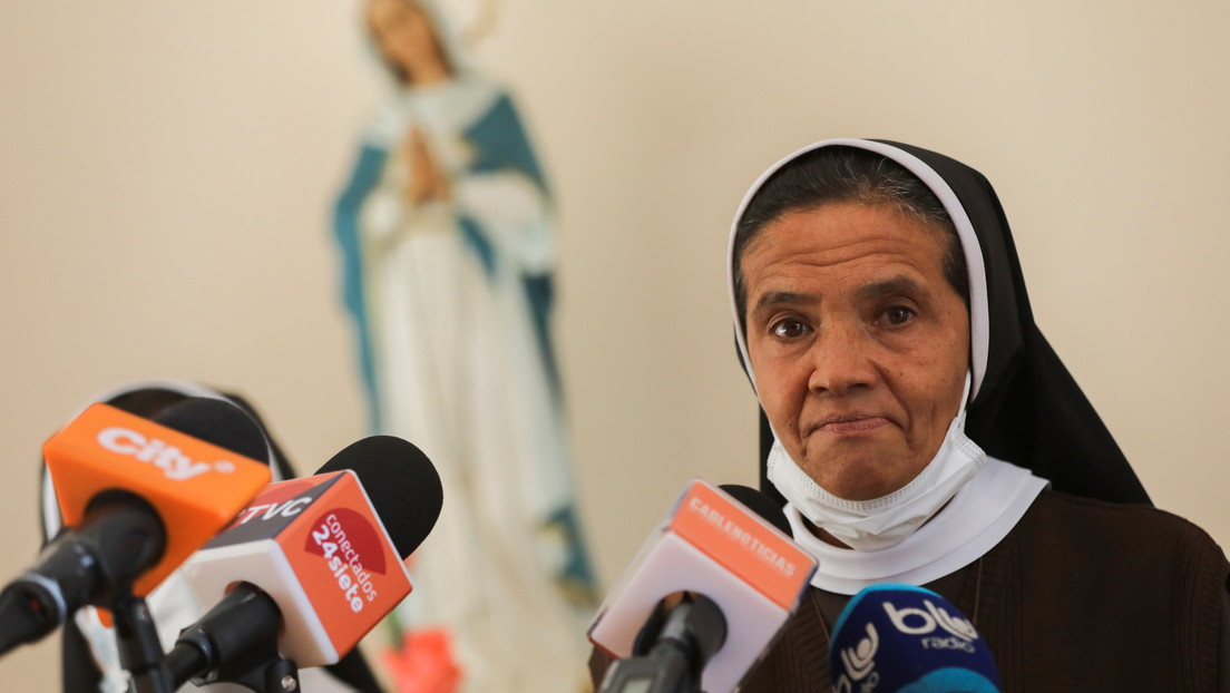 The Colombian nun kidnapped by al-Qaeda in Mali in 2017, tells her family