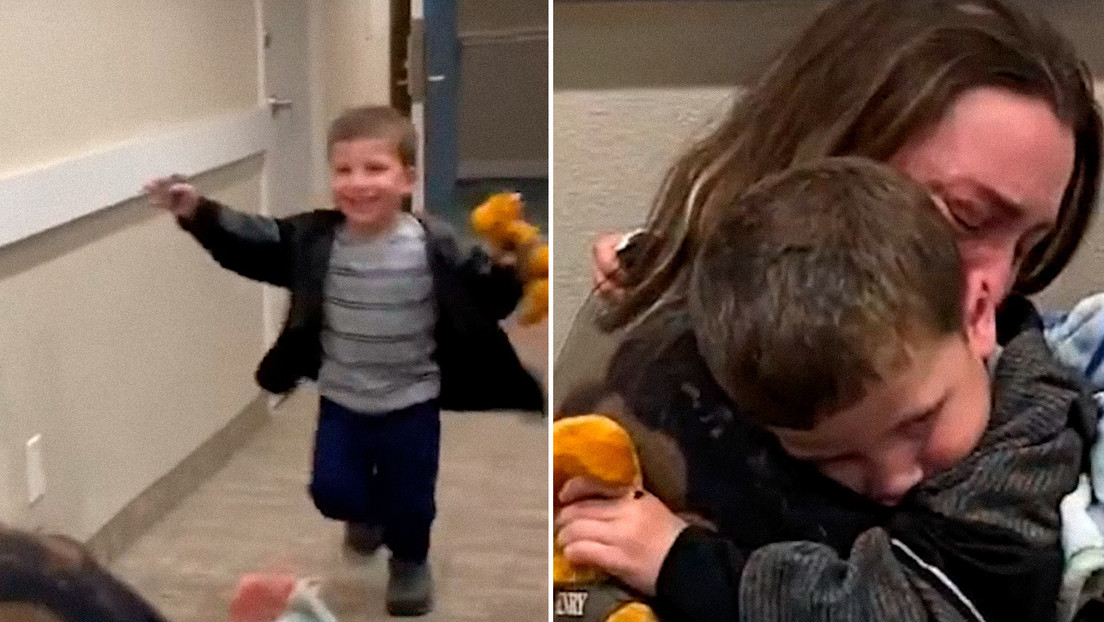 VIDEO: Un niño de 3 años se reúne con su madre luego de casi dos semanas  desaparecido - RT