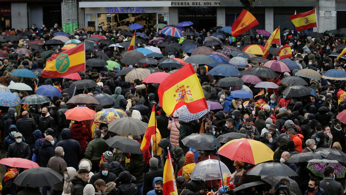 "No a la inseguridad ciudadana": Miles de policías protestan en Madrid contra la reforma de la 'ley mordaza' (FOTOS, VIDEOS)