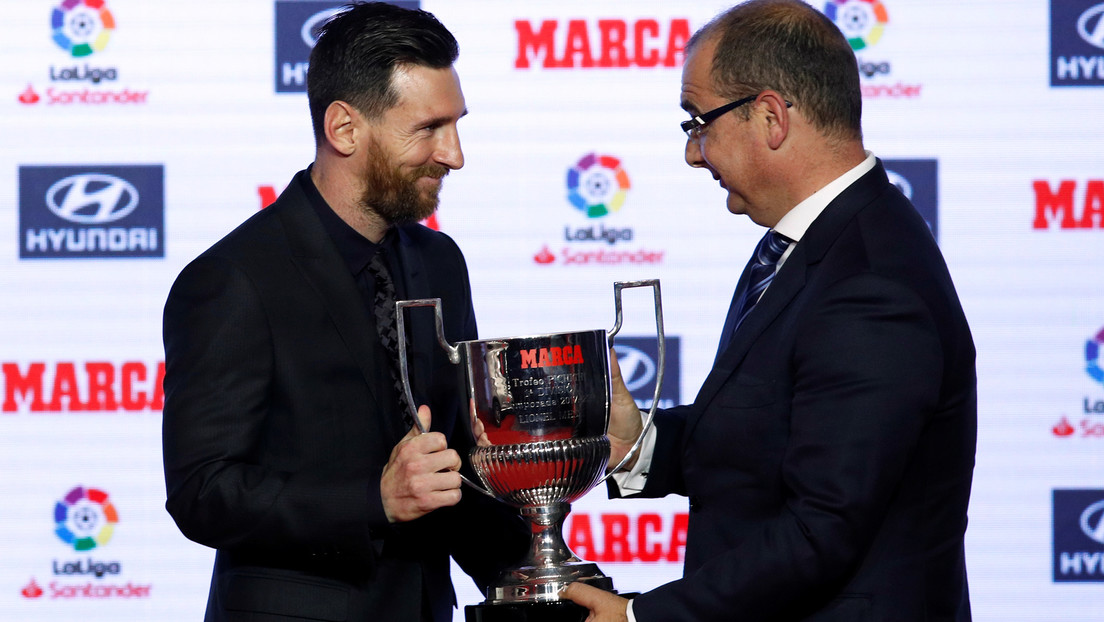 Messi, tras ser reconocido por octava vez como máximo goleador de la LaLiga española: "No sé si veremos o no a alguien que me supere"