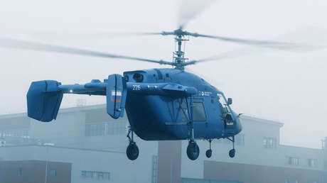 VIDEO: Una versión modernizada del helicóptero ruso Kámov Ka-226T realiza su vuelo inaugural