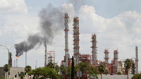 Se registra un incendio en la refinería de Petróleos Mexicanos en Cadereyta (VIDEO)