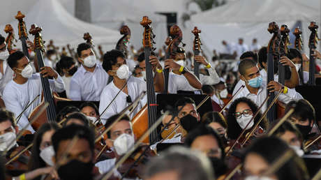 VIDEO: Venezuela acoge un concierto de 12.000 músicos que aspiran al Guinness como «la orquesta más grande del mundo»