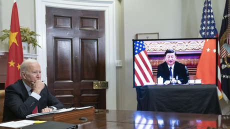 Joe Biden llama a garantizar que la competencia entre EE.UU. y China «no se desvíe hacia el conflicto» durante una reunión en línea con Xi Jinping