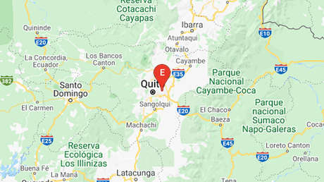 Un sismo de magnitud 4,5 sacude a Quito, la capital de Ecuador