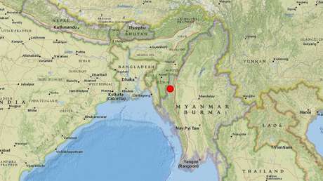 Un potente sismo de magnitud 6,1 sacude la regiÃ³n fronteriza entre la India y Myanmar