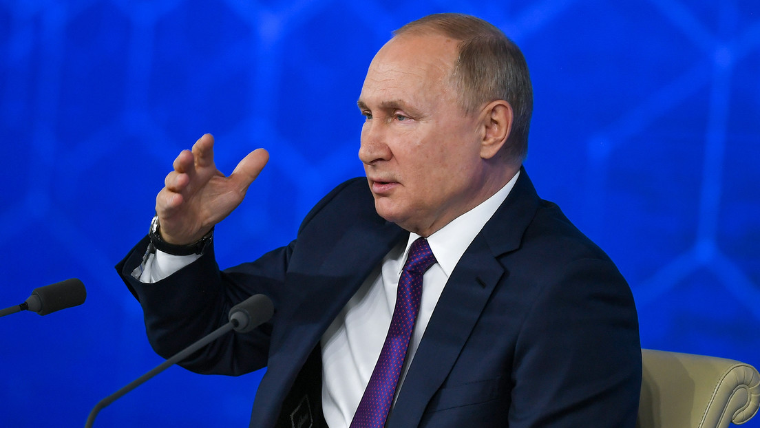 Putin: They are giving the impression that they may be preparing for a new military operation against eastern Ukraine and urging Russia not to intervene.