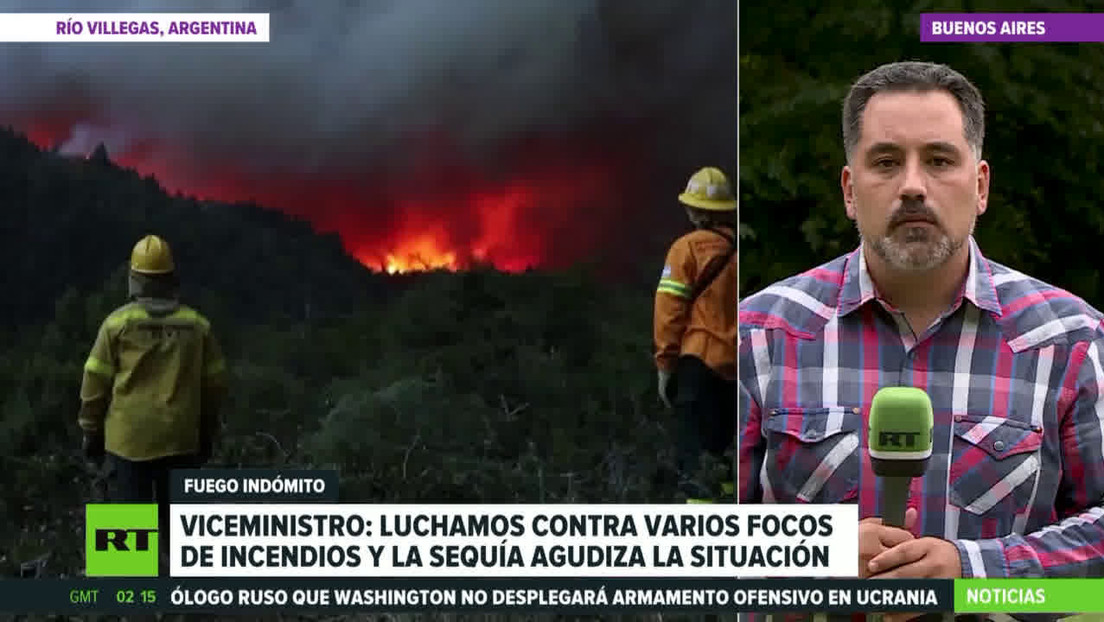 Argentina lucha contra los fuegos forestales causados por las sequías y la actividad humana