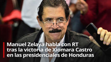 Manuel Zelaya comenta el triunfo de Xiomara Castro en las presidenciales en Honduras y los retos que tendrá que afrontar el próximo Gobierno