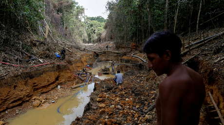 Autorizan en Brasil siete proyectos de exploración de oro en una región de la Amazonía