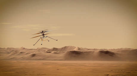 Helicóptero Ingenuity de la NASA vuelve a sobrevolar Marte