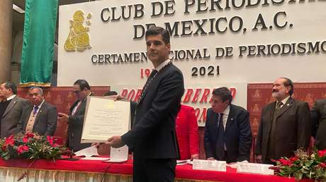 RT en Español recibe dos premios del Club de Periodistas de México