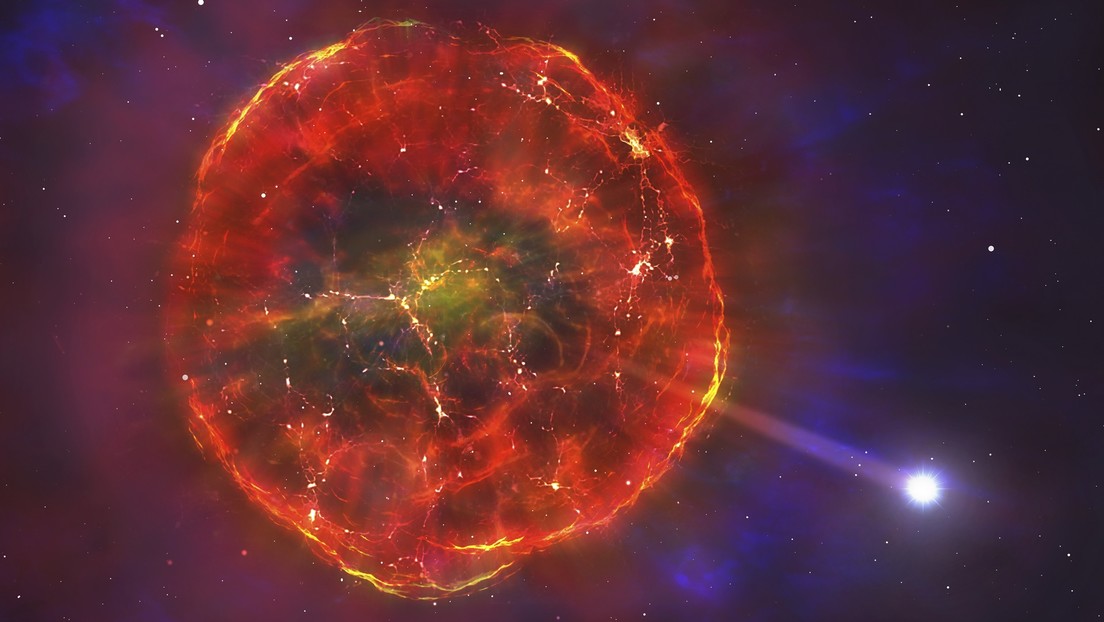 Astrónomos observan por primera vez la actividad violenta y explosión de una supergigante roja