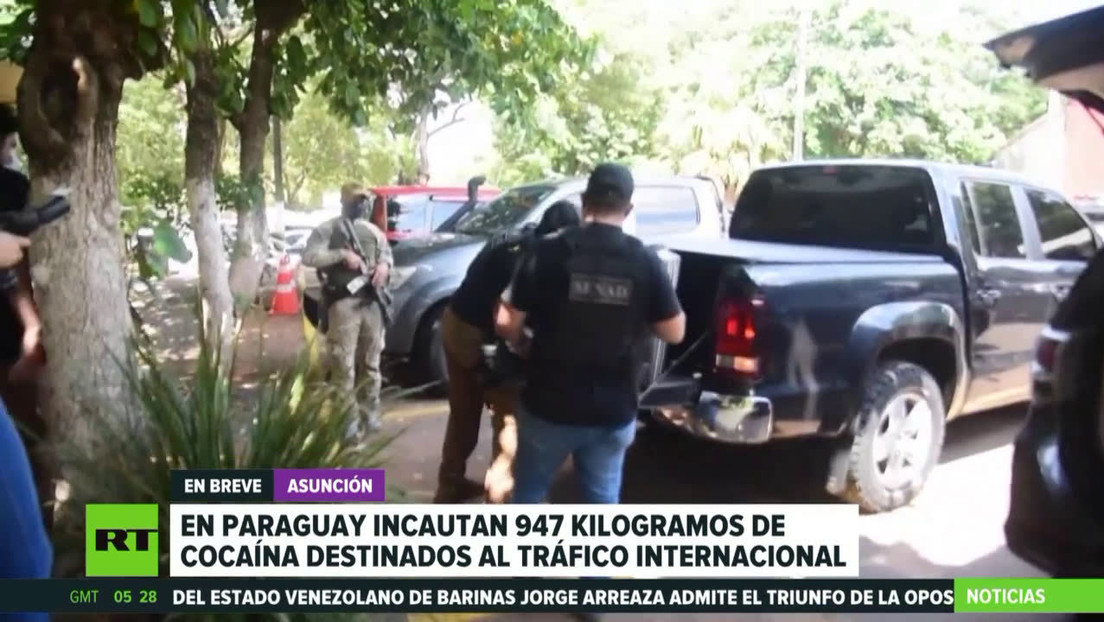 Desarticulan en Paraguay una banda de tráfico de drogas a Europa