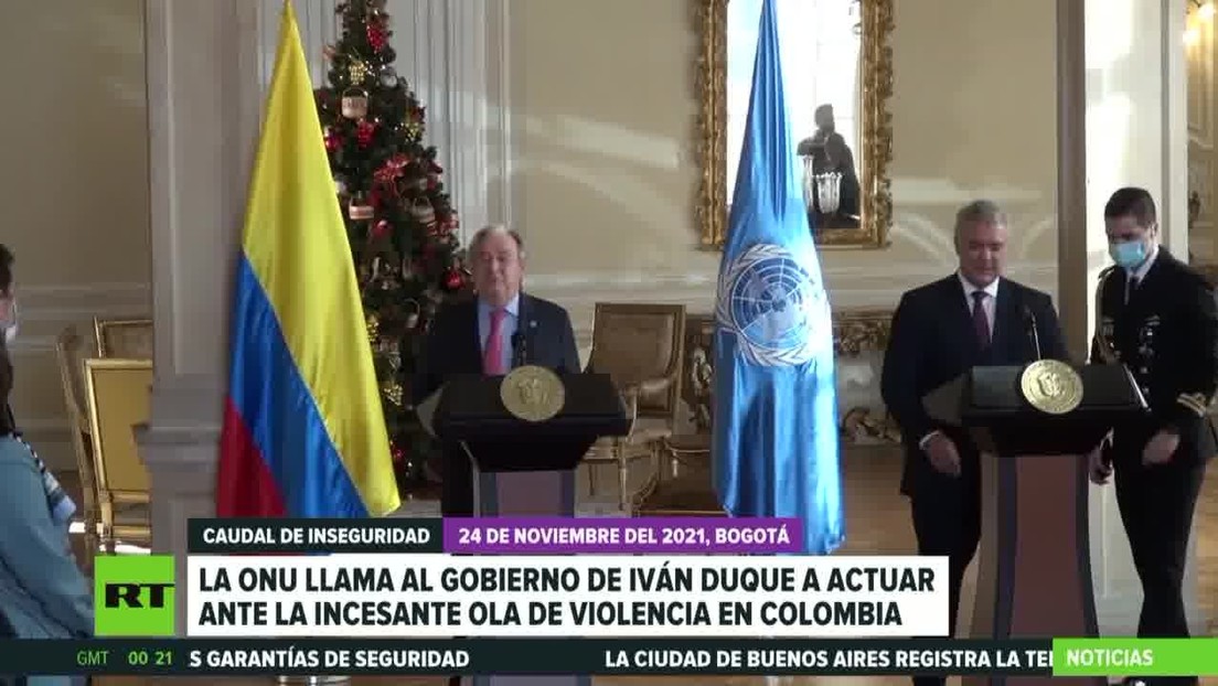 La ONU llama al Gobierno de Iván Duque a actuar ante la incesante ola de violencia en Colombia