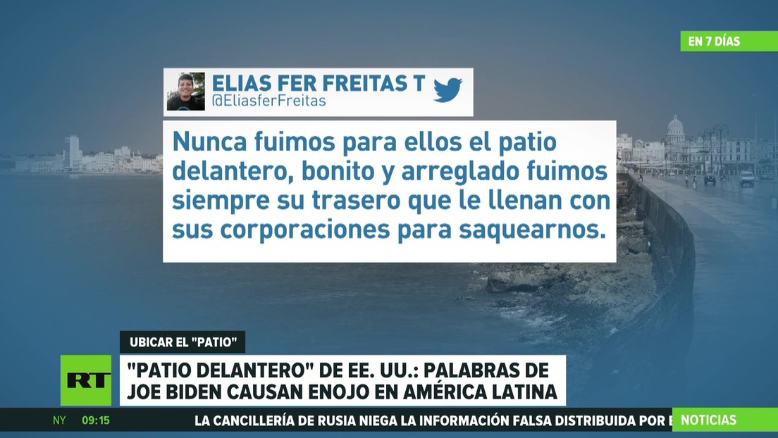 "Patio delantero" de EE.UU.: Palabras de Joe Biden causan enojo en América Latina