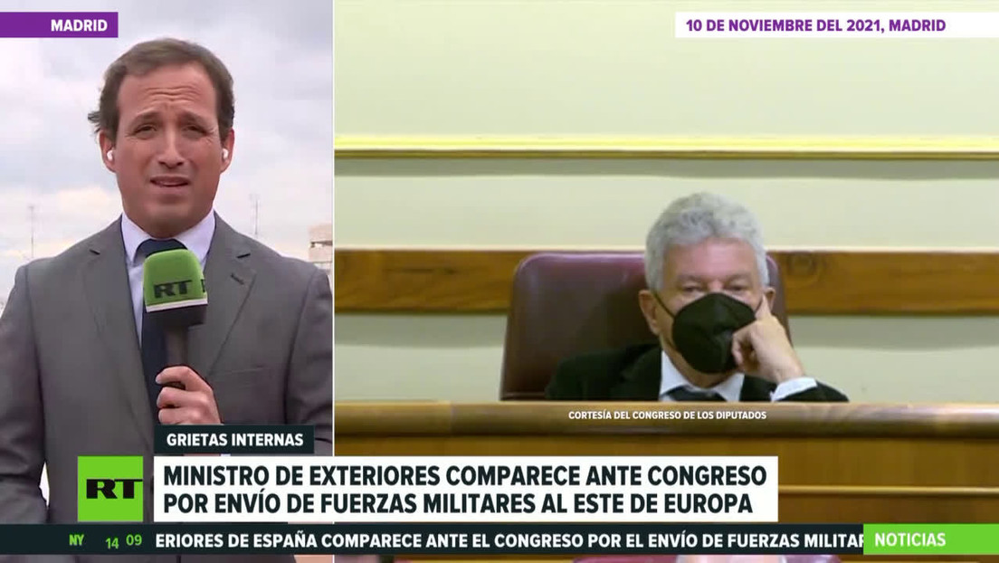 El ministro de Exteriores de España comparece ante el Congreso por el envío de fuerzas militares a Ucrania
