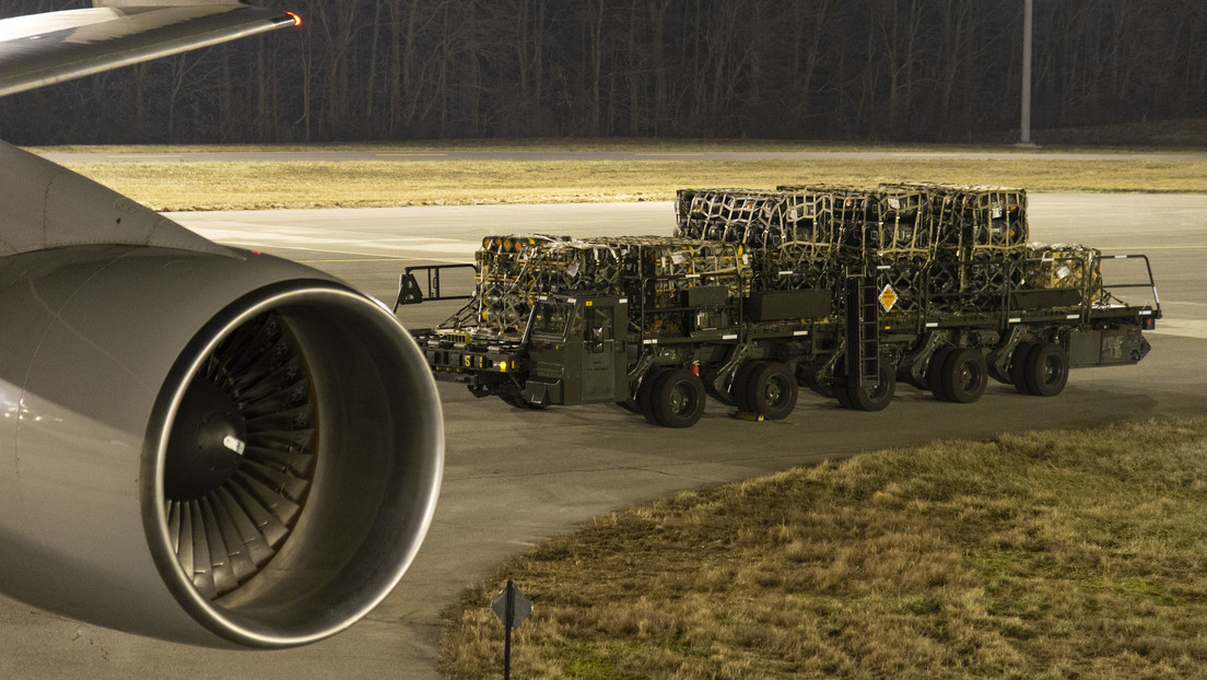 El Pentágono informa de la llegada de un nuevo cargamento de armas estadounidenses a Ucrania