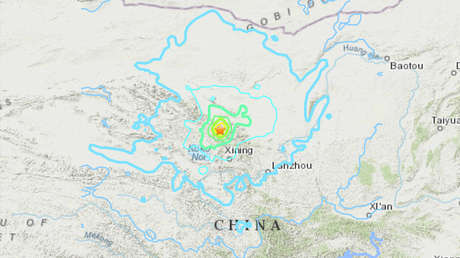 Se registra un fuerte sismo de magnitud 6,6 en el noroeste de China
