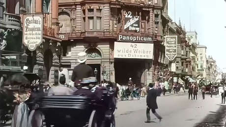 VIDEO: Restauran a color y en 4K una escena filmada en Berlín a finales del siglo XIX