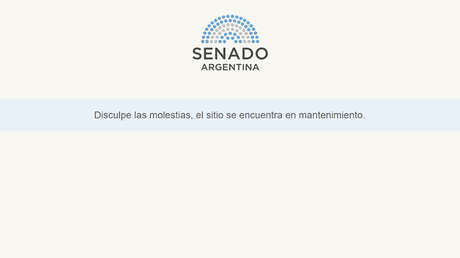 Piratas informáticos atacan el sitio web del Senado de Argentina, le roban información y piden un rescate
